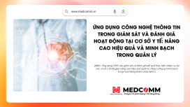Vai trò của CNTT trong việc giám sát và đánh giá kết quả thực hiện nhiệm vụ tại các cơ sở y tế
